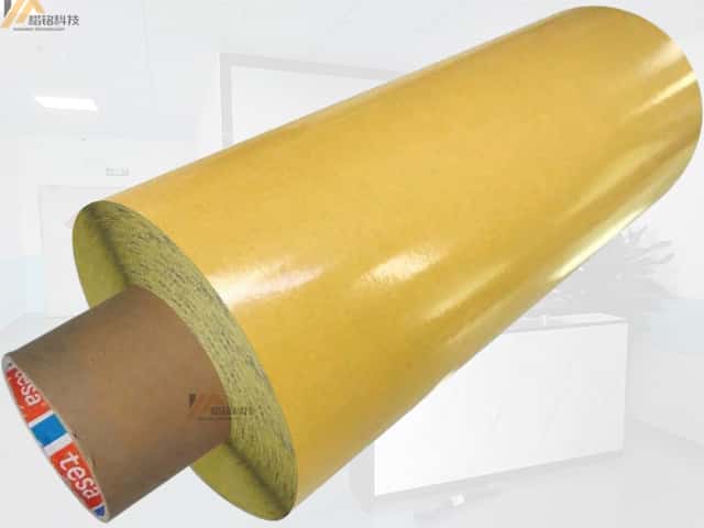 tesa 58474黑色無(wú)基材100μm熱反應(yīng)型雙面膠帶